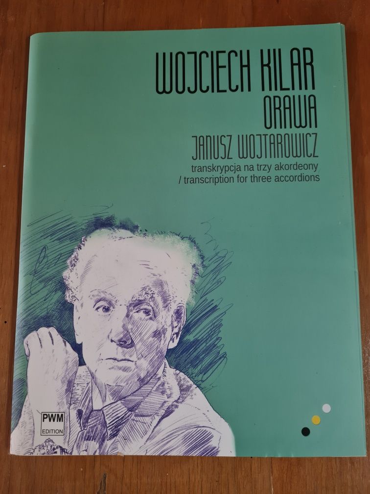 Nuty. Transkrypcja na akordeon