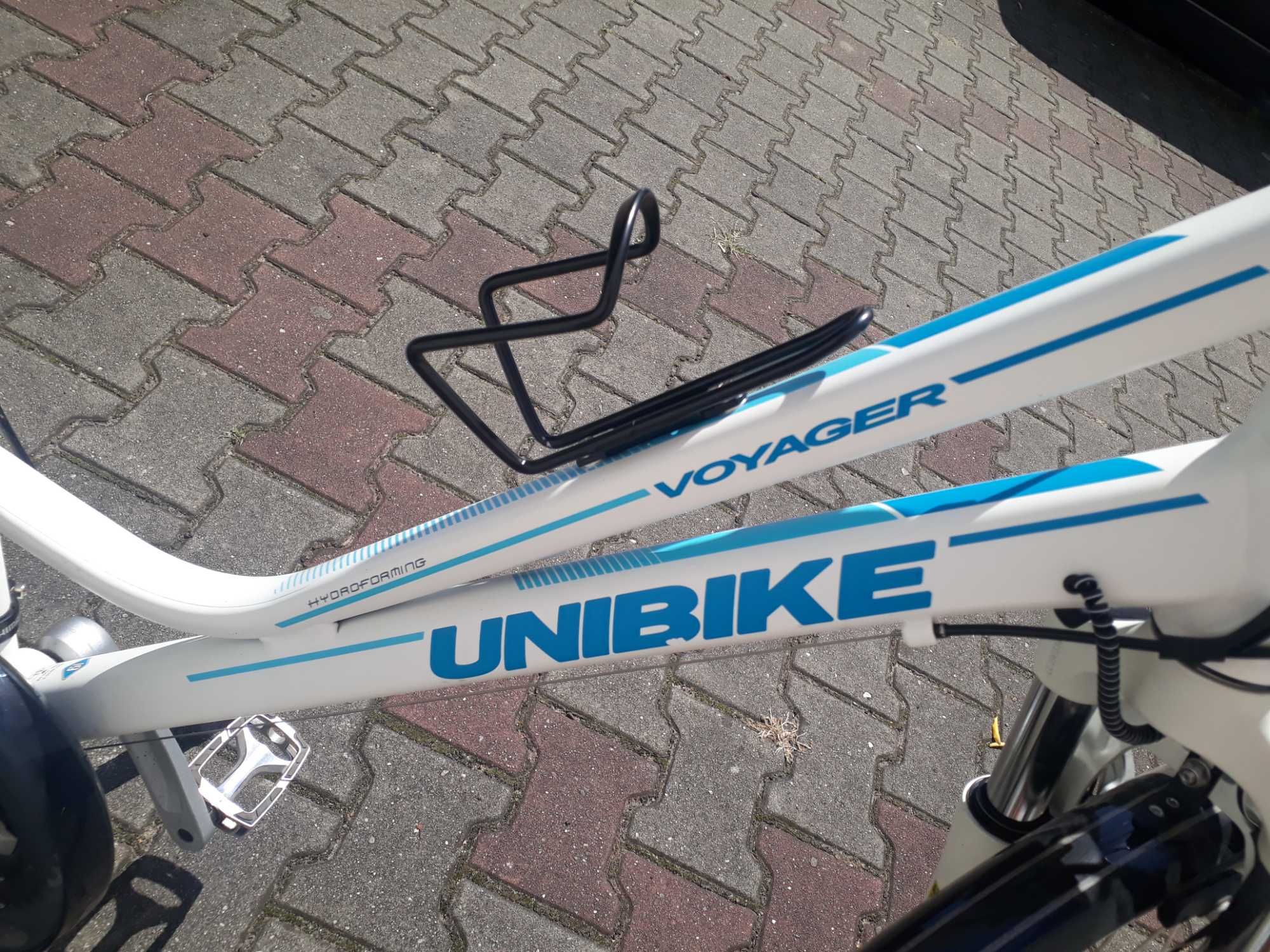 Rower Unibike Voyager LDS 19 rozmiar kol 28. Bialy, Bdb stan