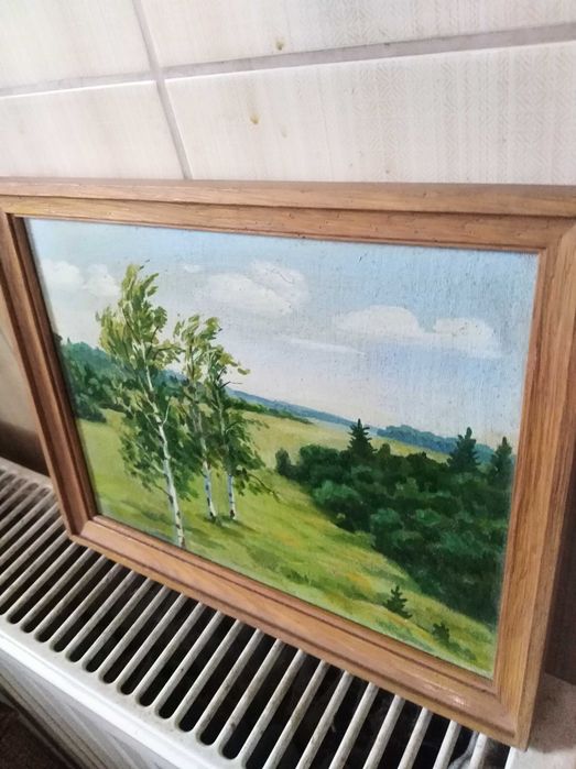 " Вересень на Ворсклі" П.І. Личко ,1924-2009 , холст масло ,18 * 24