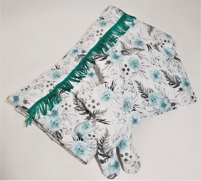 Kołderka Poduszka Miś pościel z wypełnieniem do wózka lub łóżeczka