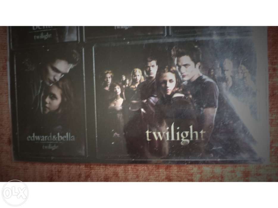 Twilight - conjunto de 8 ímanes - novo selado