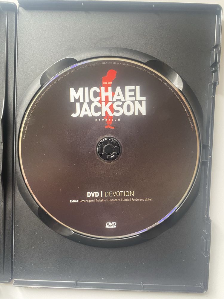 Coleção limitada de disco licensiados do Michael Jackson