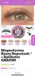 Nowe Rzęsy magnetyczne superlash wieczorowe