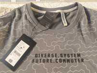 NOWA męska koszulka t-shirt DIVERSE UTIL OVER 03 - grafit - roz. XL