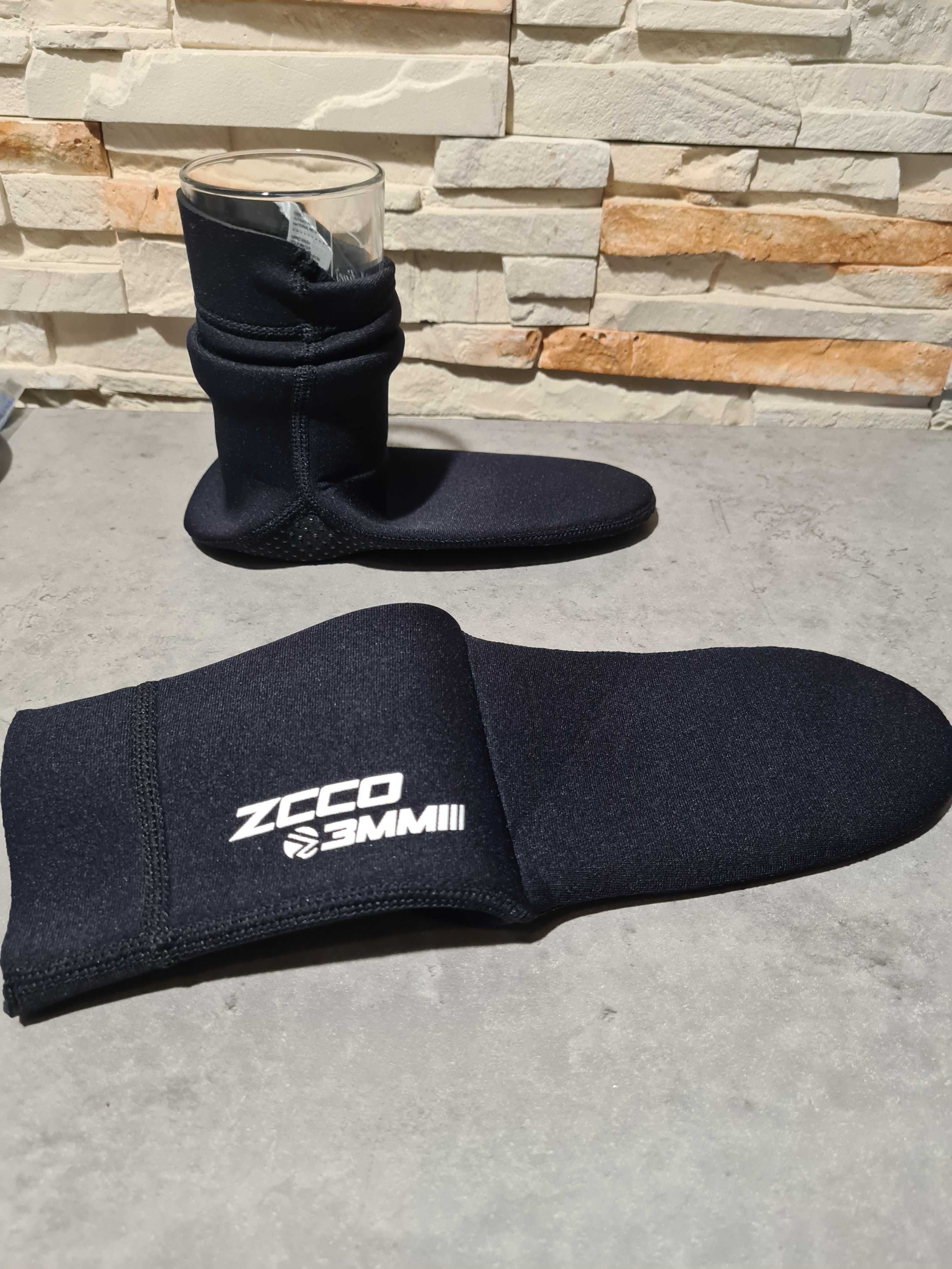 Buty Skarpeta neoprenowa nurkowanie morsowanie XS ZCCO