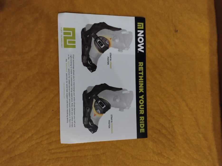 Okazja$ Nowe Wiązania Snowboardowe NOW Brigade L Freestyle Tribute!