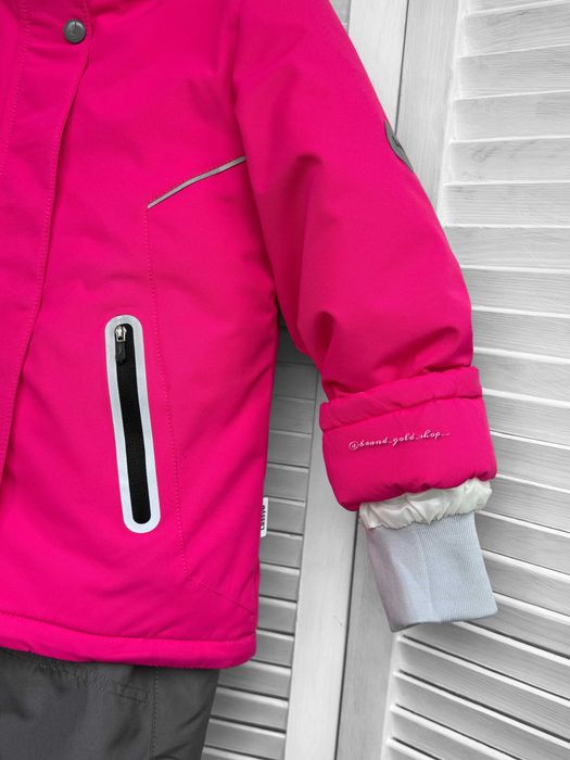 Зимовий термо комплект комбінезон для дівчаток lassye 122/128