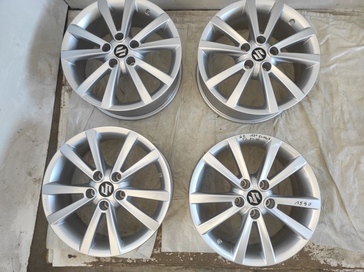 62 Felgi aluminiowe SUZUKI R 17 5x114,3 NOWE