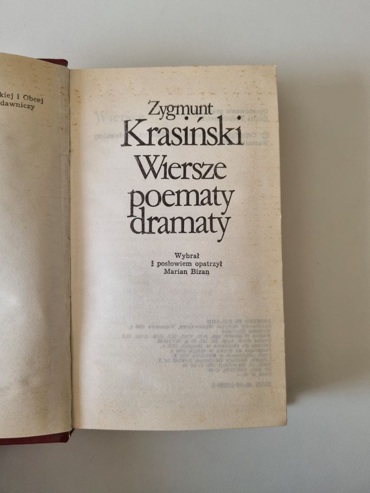 Zygmunt Krasiński - Wiersze, poematy, dramaty