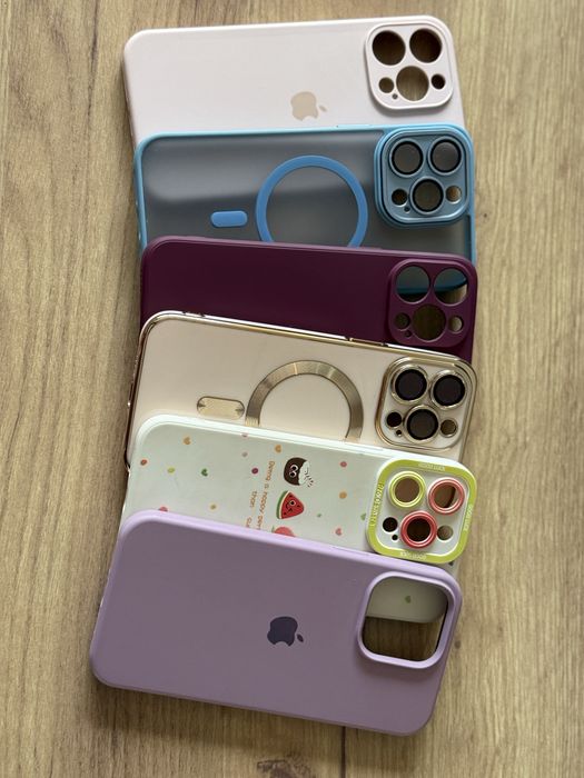 Чохли на айфон 15 про макс 6 шт