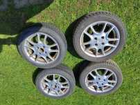 Alufelgi 15  ronal 4x100 golf koła 195x50x15