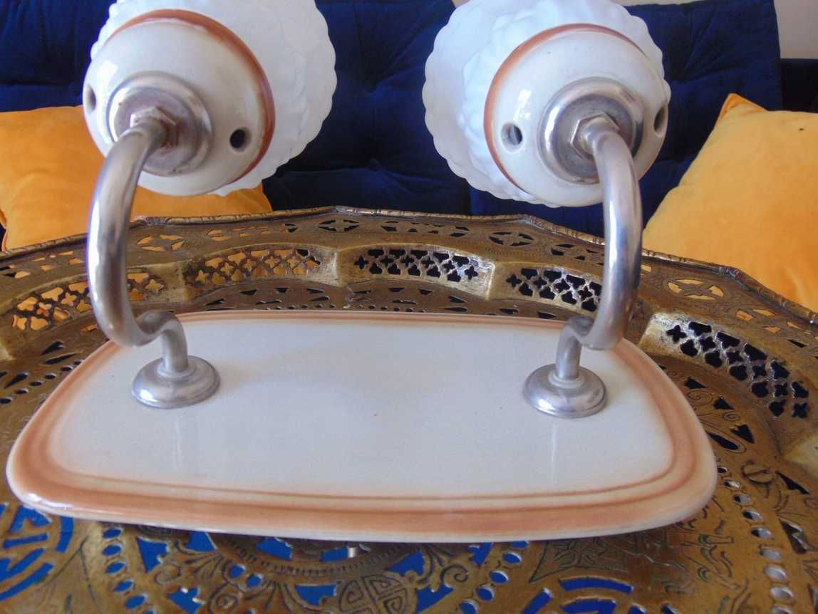 Mirostowice Wieliczka ceramiczny podwójny kinkiet