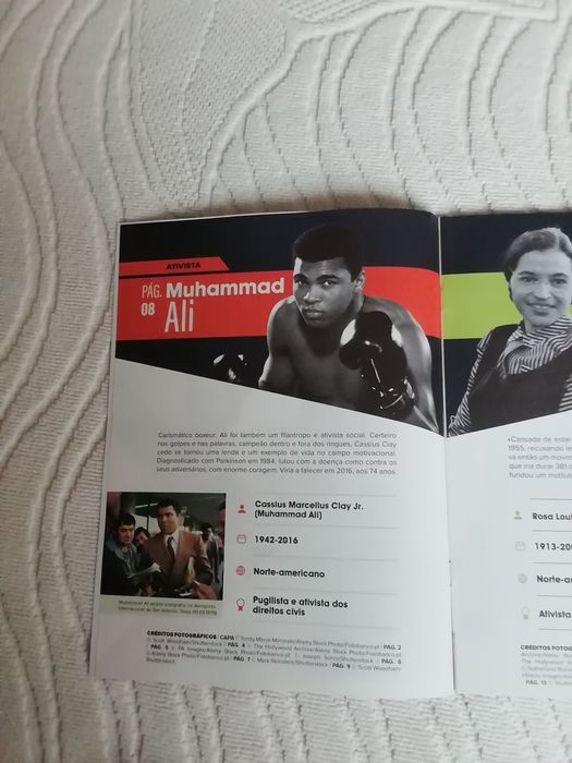 Fascículo n° 11 de "30 figuras inspiradoras do nosso tempo", novo