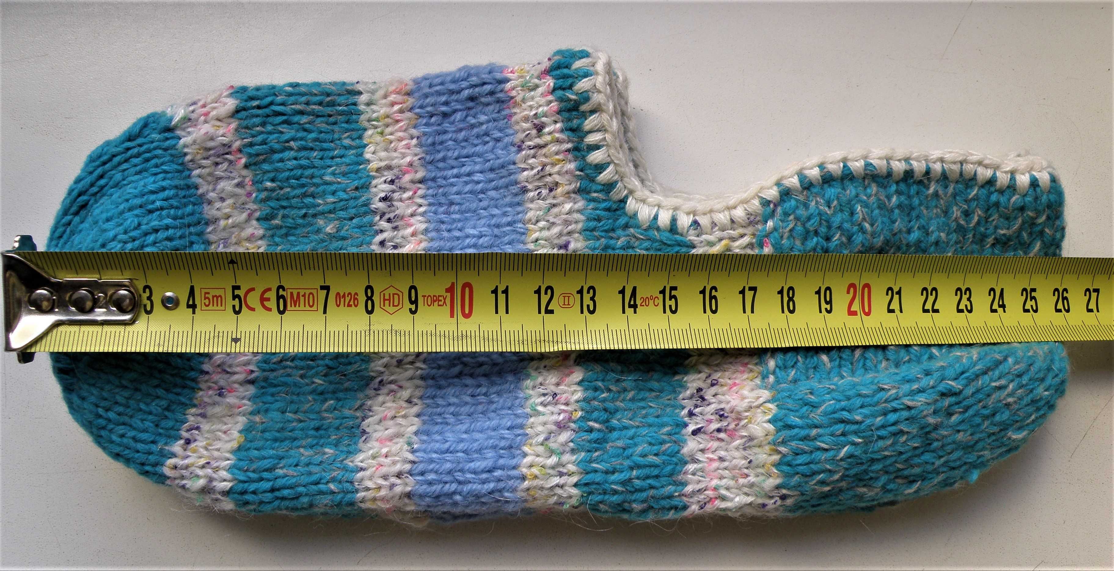 Тапочки следки вязаные носки