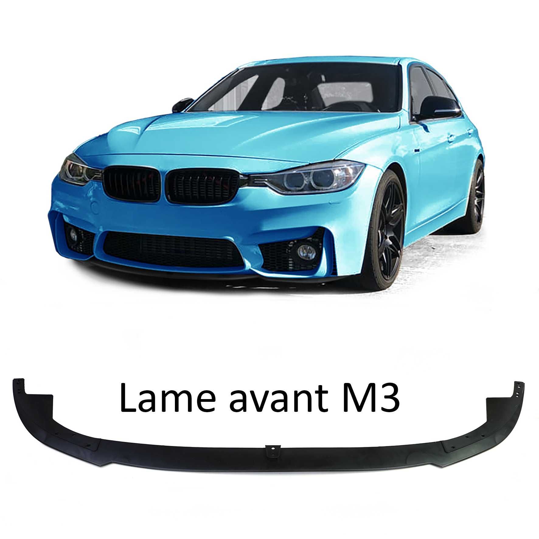 Para-choque frontal look M3 EVO para BMW F30 F31 2011 a 2019