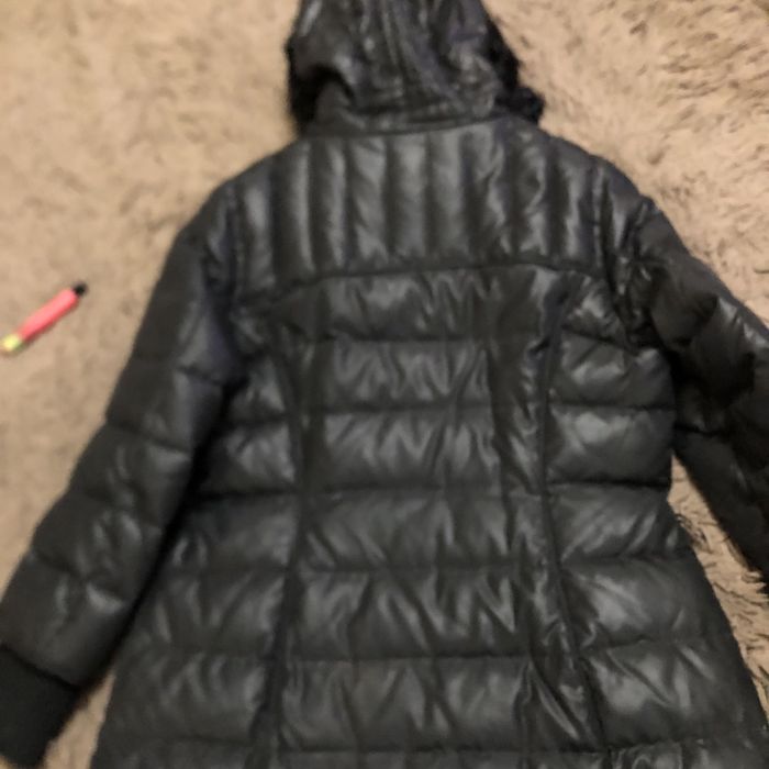 Пуховик женский 50 48 европейский черный