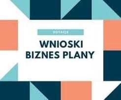 Dotacje biznesplan wnioski PUP, LGD, BGK, biznes plan bank