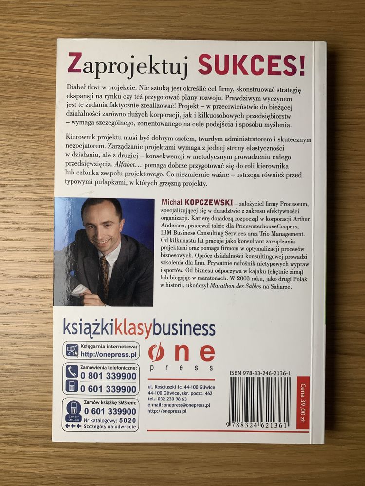 Alfabet zarządzania projektami Michał Kopczewski
