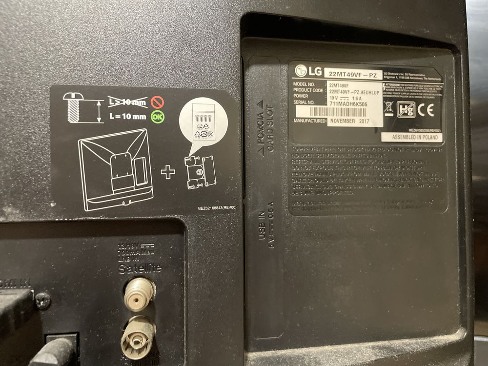 Монитор lg 22 дюйма