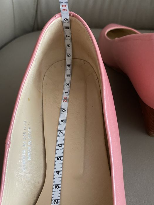 Czółenka półbuty na koturnie