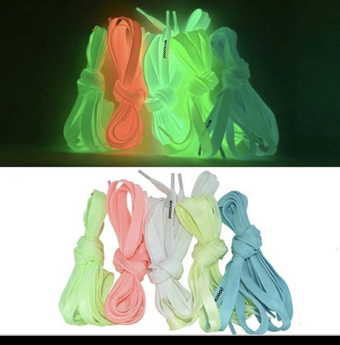 Неонові шнурки. Шнурки, що світяться