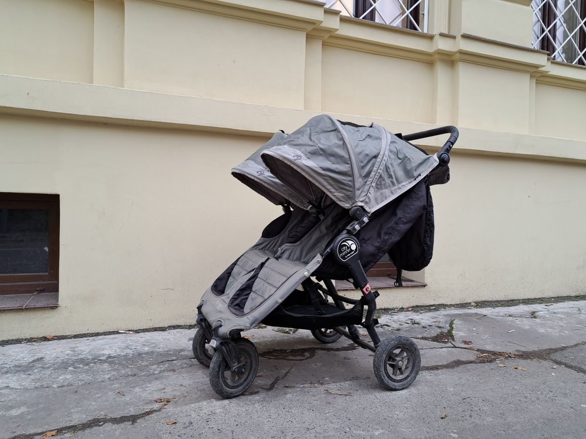 Wózek podwójny spacerówka Baby Jogger City Mini GT