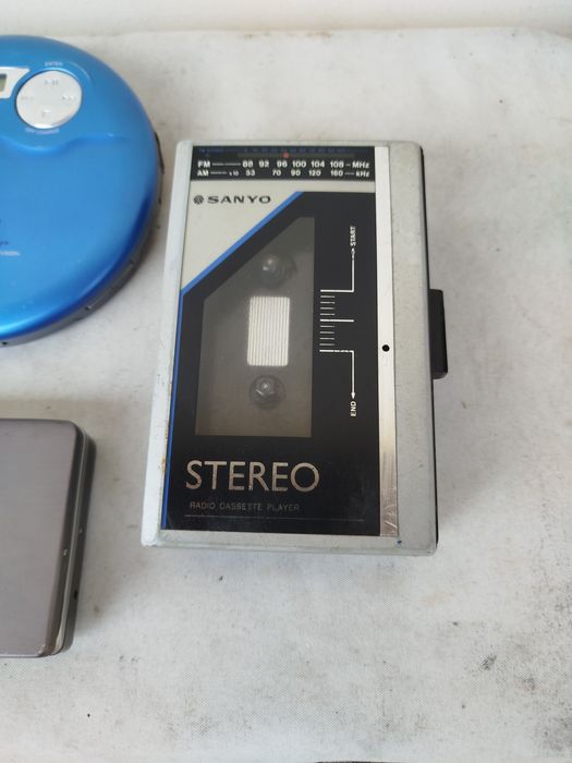 Stare walkmany odtwarzacze