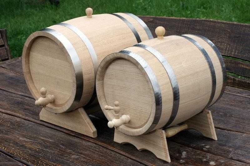 Дубова бочка, діжка з дубу D300, високої якості, різні розміри