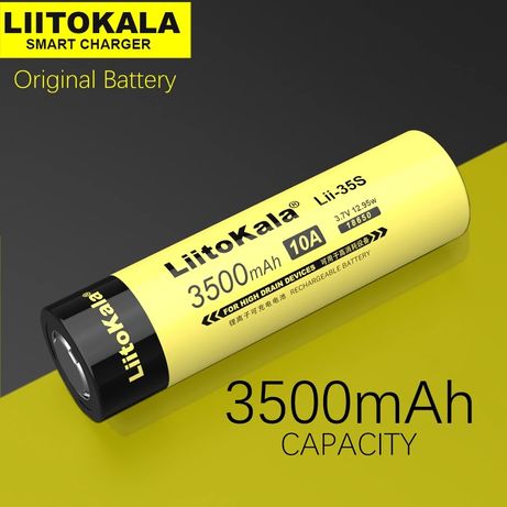 Аккумулятор Liitokala INR 18650 30Q 35S 3500mAh