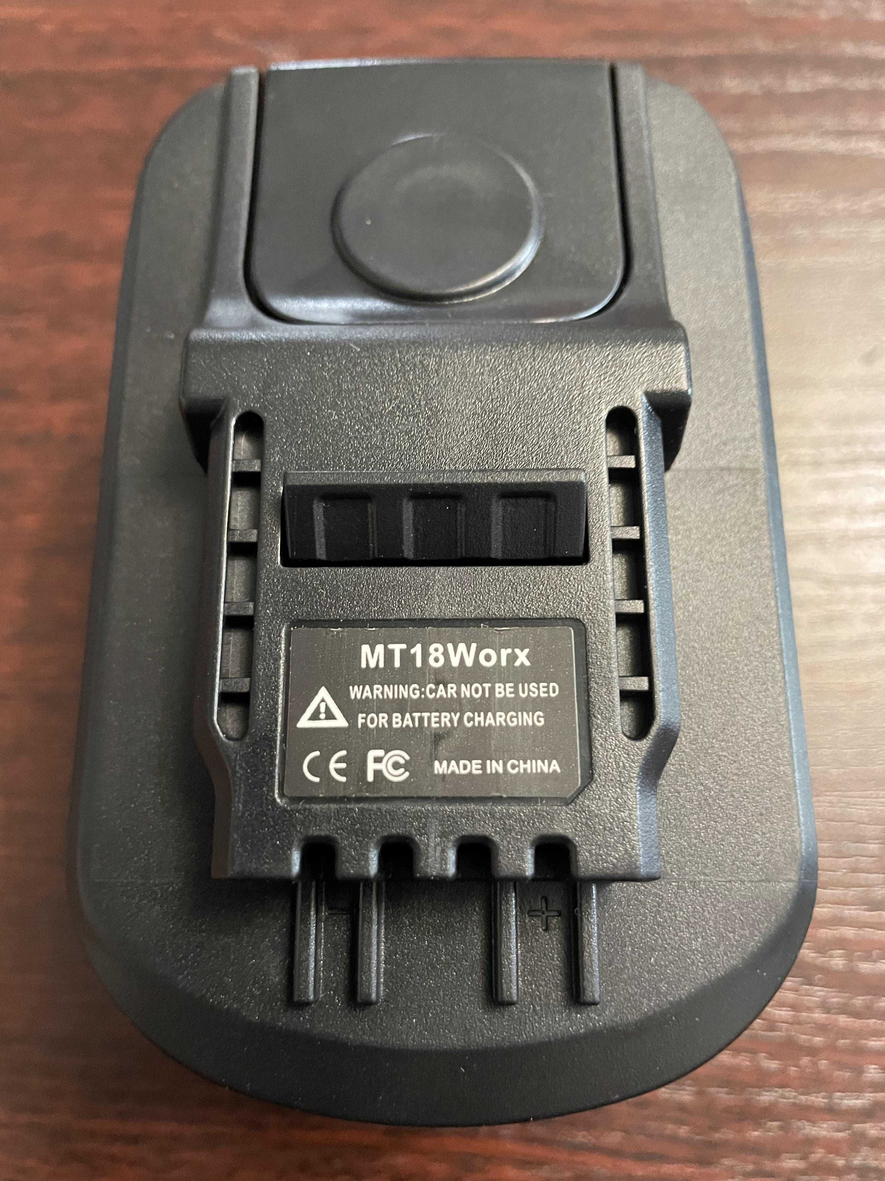 Зарядне зарядка Макита Makita 3,5А адаптер MT18Worx клемна кол-ка