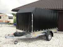Przyczepka samochodowa SIDECAR 300x156 750 kg Producent - TRANSPORT