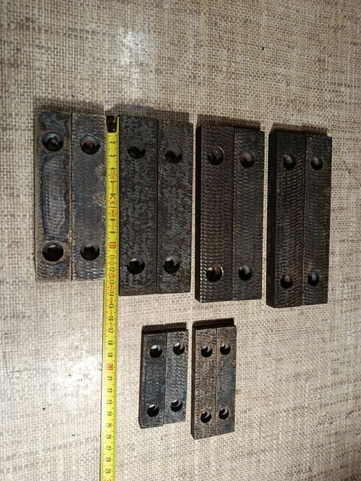 Imadło ślusarskie PRL szczęki 125mm