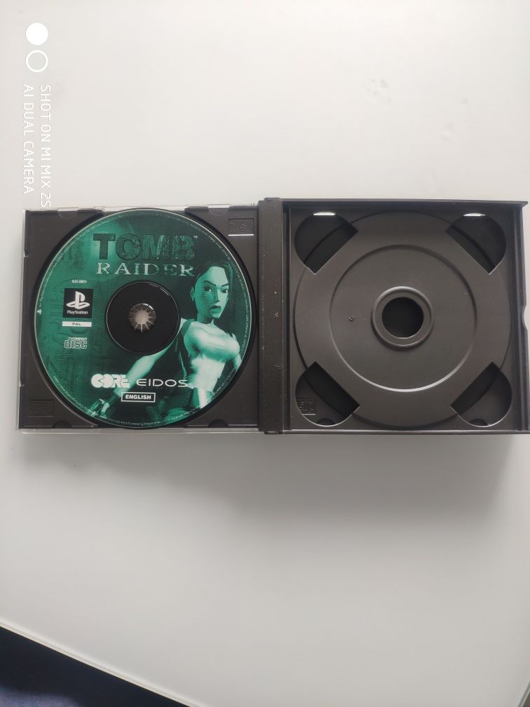 Tomb raider ps1 big box playstation psx psone ps2 ps3 ps4 vita