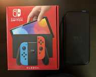 Nintendo Switch oled + karta pamieci 128 gb