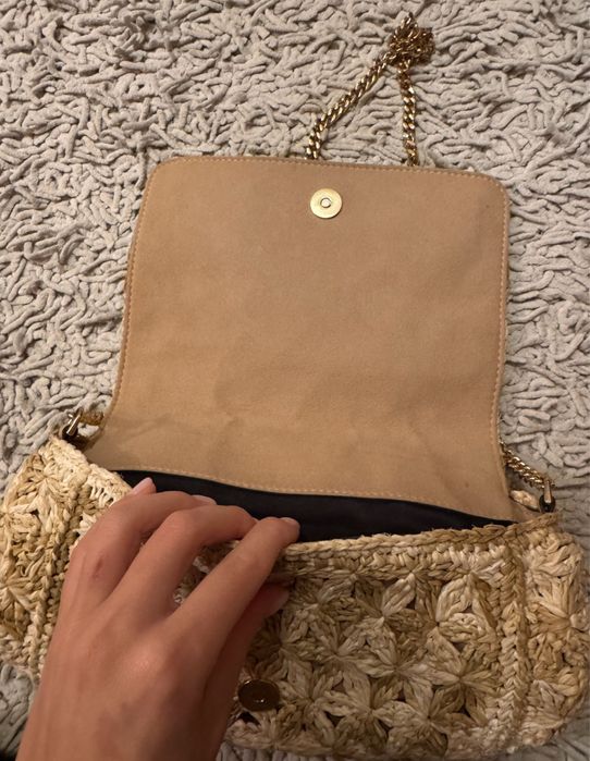 Сумка з рафії miss charles від dolce & gabbana (оригінал)