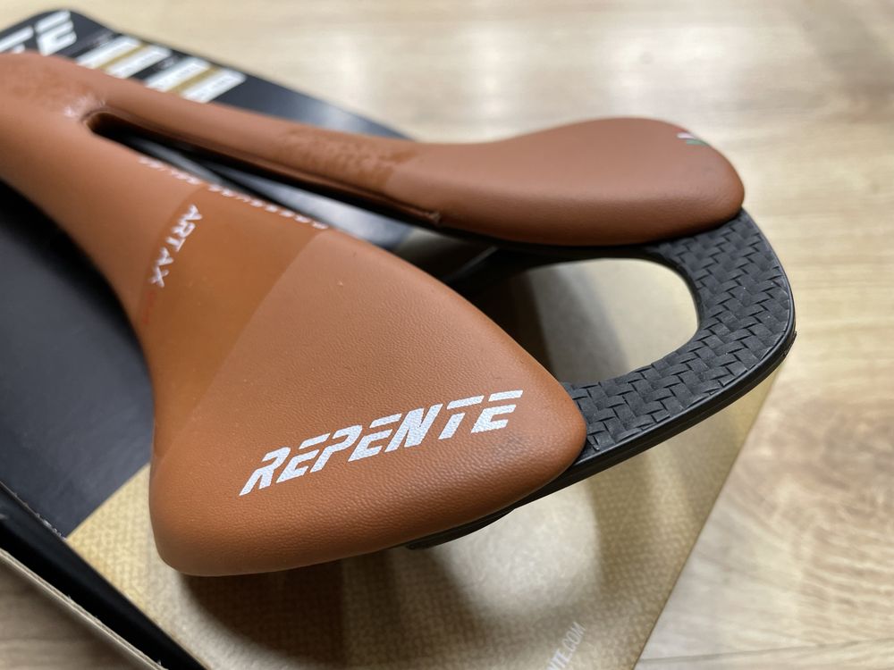 Siodło Selle Repente GLM Brown Carbon, szosa, Gravel,Mtb