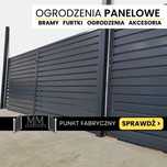 brama wjazdowa brama dwuskrzydłowa palisadowa  komplet z akcesoriami