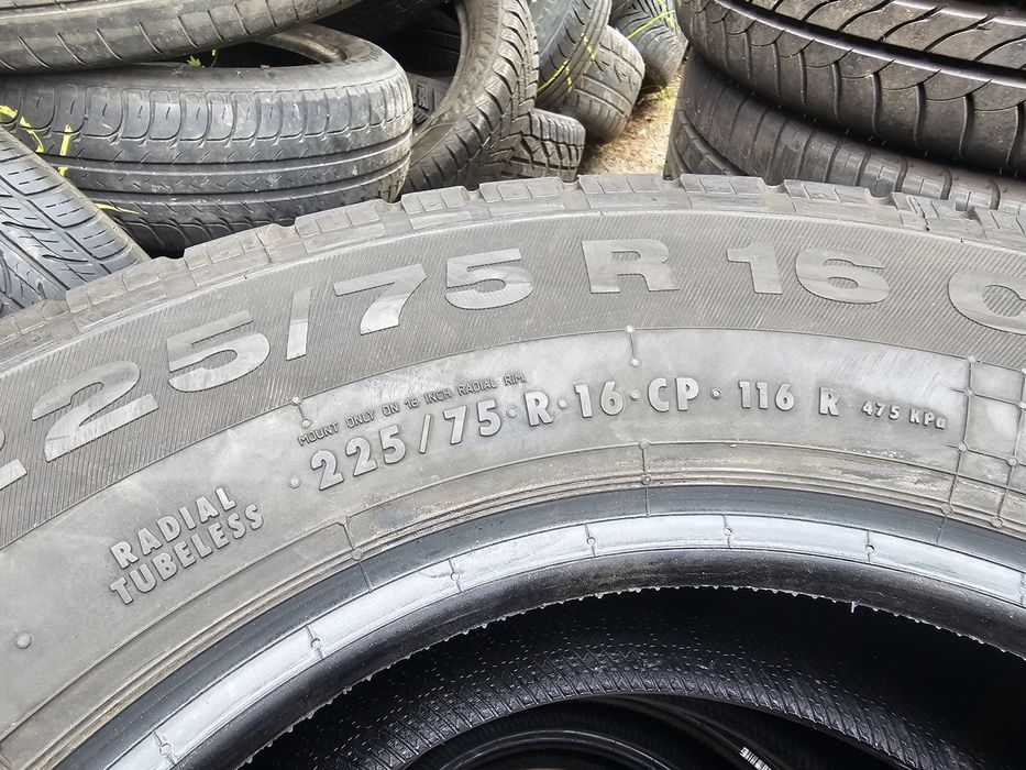 Opony Letnie Nowe-Demo Caping R16CP 225/75-Continental-23Rok