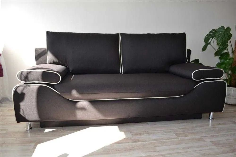 Kanapa sofa PRIMAVERA funkcja spania pojemnik sprężyny bonelowe