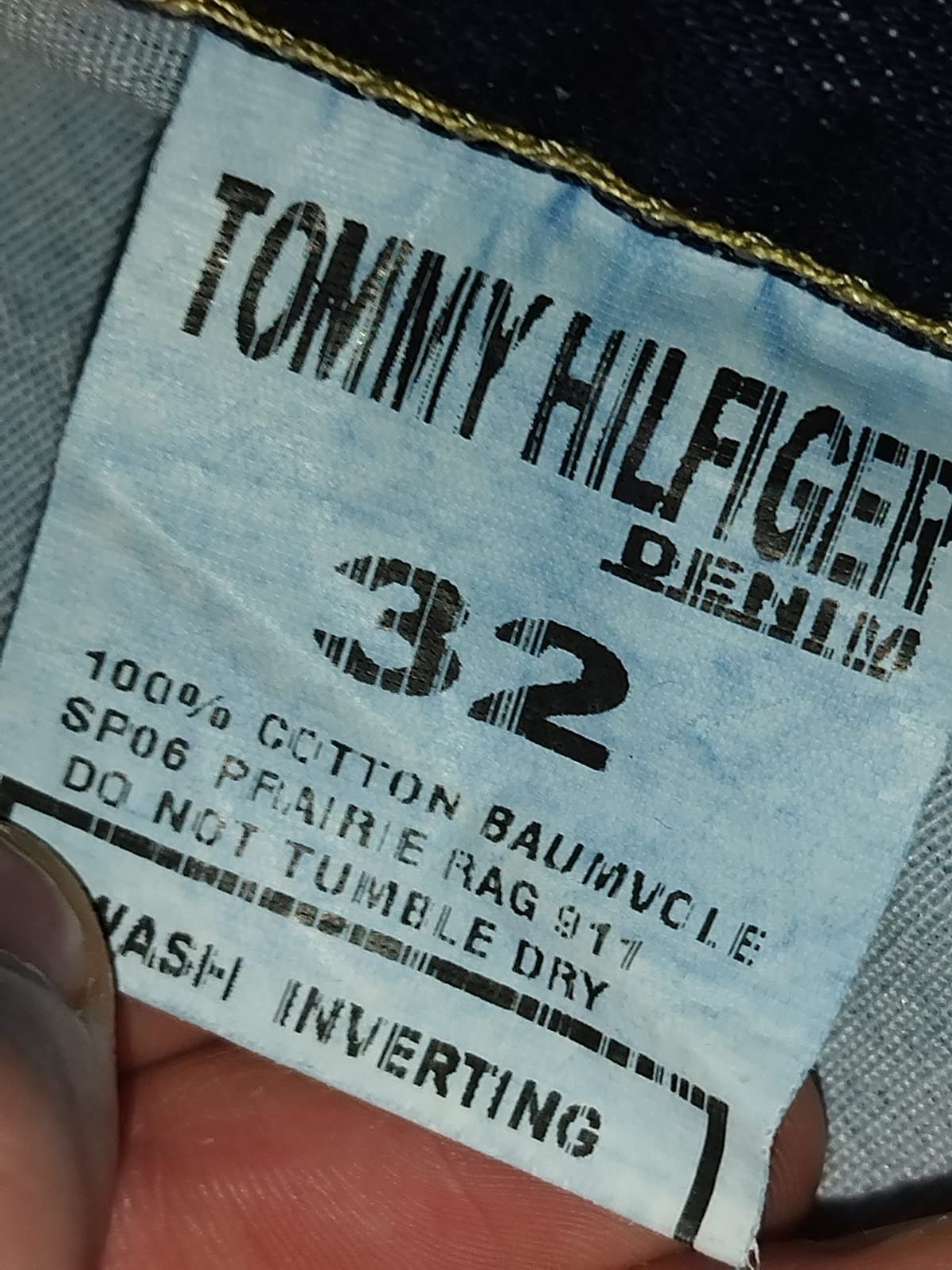 Jeansy męskie tommy hilfiger w stanie jak nowym rozmiar 32