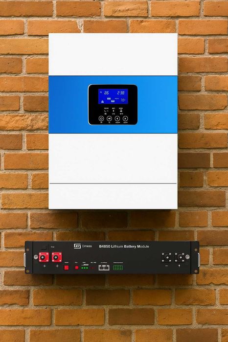 Зарядная станция 6,5 кВа Гибридный инвертор Daxtrom аккумулятор Dyness