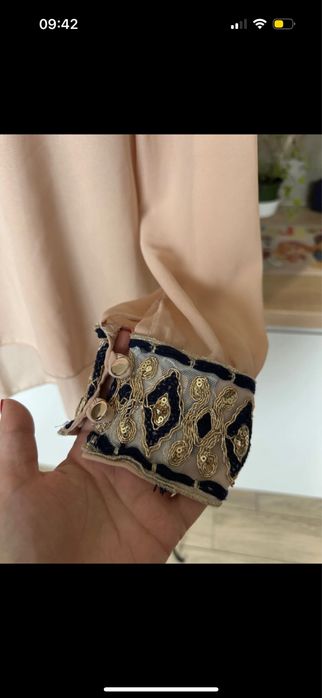 Koszula mgiełka ozdobne mankiety