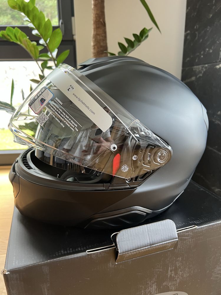 Kask motocyklowy HJC RPHA 91 czarny mat r.L