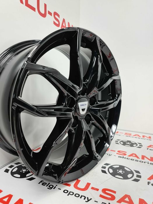 NOWE alufelgi DACIA 17" 5x114,3 Duster - Czarne