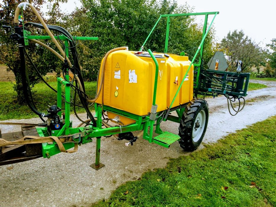 Polski Opryskiwacz 1200 l lance 15m z 2016r Biardzki Pilmet Bury Kuhn