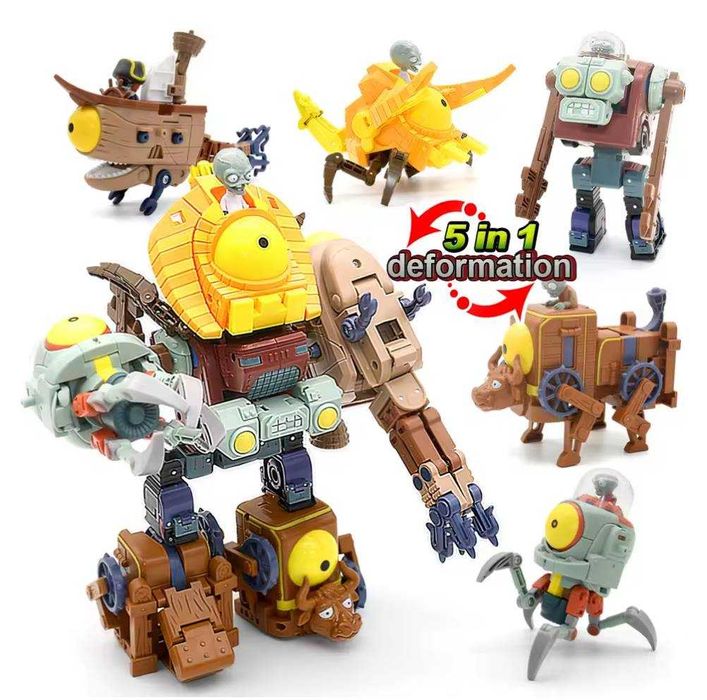 Бойові машини Робот Трансформер рослині проти зомбі Plants vs Zombies