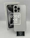 iPhone 15 PRO MAX 256GB WHITE BAT.88% 3399ZŁ Łódzkie GSM Rzgowska 16