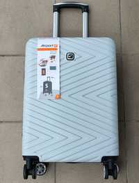 Nowa walizka ABS twarda M śliczna 55cm kabinowa do samolotu lotnicza