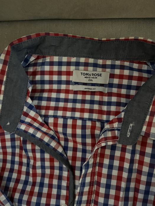 Męska  super koszula w kratke r 2xl(xl)