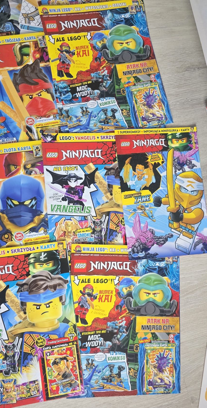 Lego ninjago książki komiksy